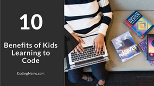 10 Benefits of Kids Learning To Code - Feature image