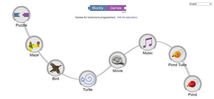 Blockly.Games by Google