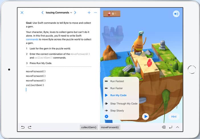 Swift PlayGrounds by Apple