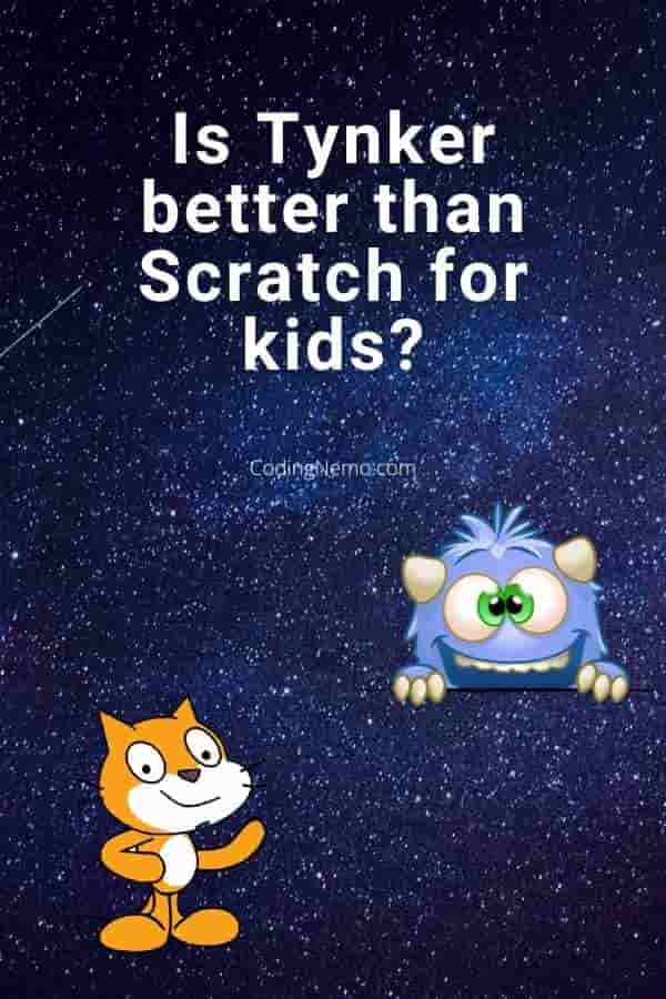 Tynker vs Scratch - Pinterest graphic