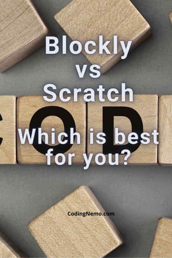 Blockly vs Scratch Pinterest