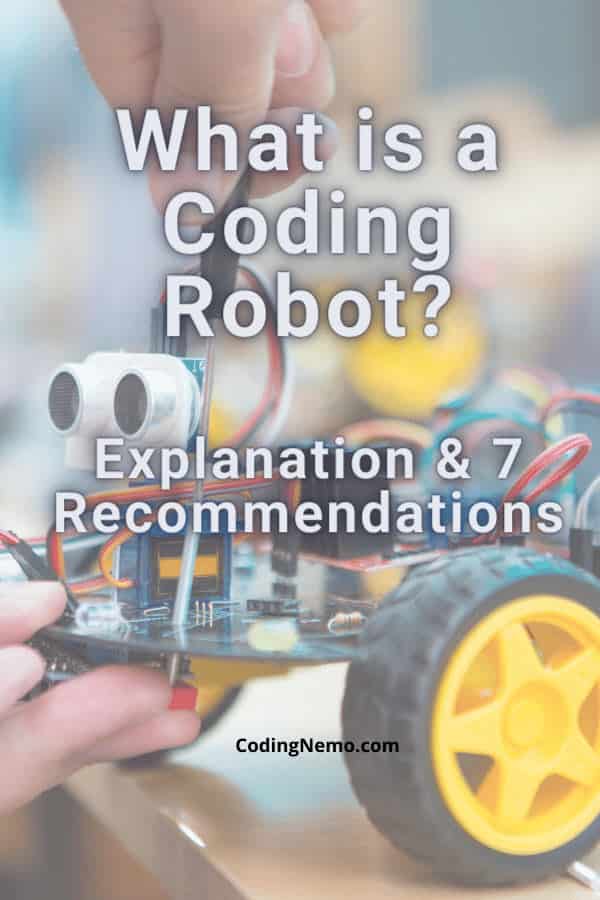 what is a coding robot - pinterest picture